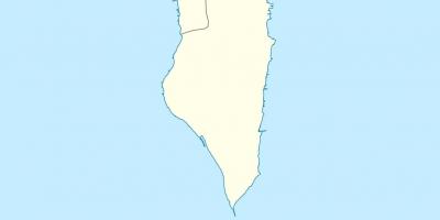 Карта Бахрэйна вектарная карта 