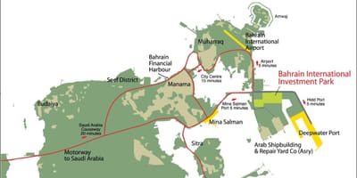 Карта Бахрэйна 2030